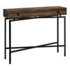 Monarch Accent Table, Console, Entryway, Narrow, Sofa, Storage Drawer, Living Room