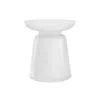 Monarch Accent Table, Drum, Side, End, Nightstand, Lamp, Living Room, Bedroom, White