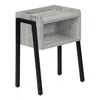 Monarch Accent Table, Side, End, Nightstand, Lamp, Living Room, Bedroom In Gray