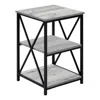 Monarch Accent Table, Side, End, Nightstand, Lamp, Living Room, Bedroom In Gray