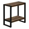 Monarch Accent Table, Side, End, Nightstand, Lamp, Living Room, Bedroom, Brown Laminate
