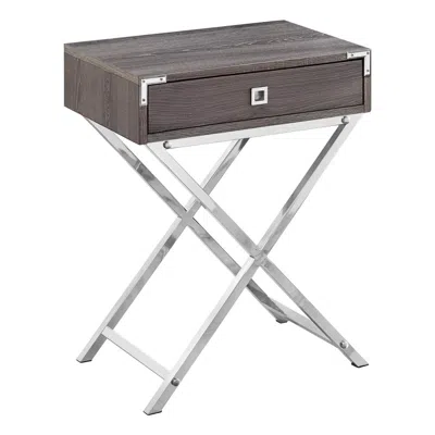 Monarch Accent Table, Side, End, Nightstand, Lamp, Storage Drawer, Living Room