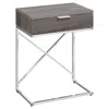 Monarch Accent Table, Side, End, Nightstand, Lamp, Storage Drawer, Living Room, Bedroom In Brown