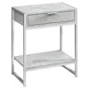 Monarch Accent Table, Side, End, Nightstand, Lamp, Storage Drawer, Living Room, Bedroom