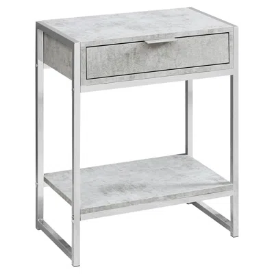 Monarch Accent Table, Side, End, Nightstand, Lamp, Storage Drawer, Living Room, Bedroom