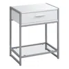Monarch Accent Table, Side, End, Nightstand, Lamp, Storage Drawer, Living Room, Bedroom