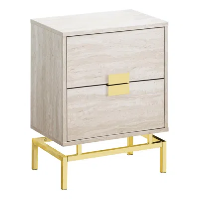Monarch Accent Table, Side, End, Nightstand, Lamp, Storage Drawer, Living Room, Bedroom