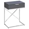 Monarch Accent Table, Side, End, Nightstand, Lamp, Storage Drawer, Living Room, Bedroom
