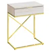 Monarch Accent Table, Side, End, Nightstand, Lamp, Storage Drawer, Living Room, Bedroom