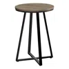 Monarch Accent Table, Side, Round, End, Nightstand, Lamp, Living Room, Bedroom, Brown