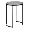 Monarch Accent Table, Side, Round, End, Nightstand, Lamp, Living Room, Bedroom, Grey In Gray