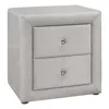 Monarch Bedroom Accent, Nightstand, End, Side, Lamp, Storage Drawer, Bedroom