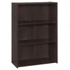 Monarch Bookshelf, Bookcase, 4 Tier, 36h, Office, Bedroom, Brown Laminate, Transitional
