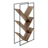 Monarch Bookshelf, Bookcase, Etagere, 3 Tier, 60h, Office, Bedroom, Black Laminate