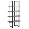 Monarch Bookshelf, Bookcase, Etagere, 4 Tier, 60h, Office, Bedroom, Brown Laminate