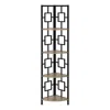 Monarch Bookshelf, Bookcase, Etagere, Corner, 4 Tier, 62h, Office, Bedroom