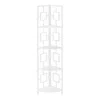 Monarch Bookshelf, Bookcase, Etagere, Corner, 4 Tier, 62h, Office, Bedroom