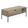 Monarch Coffee Table, 42 L, Rectangular, Cocktail, Lift-top, Dark Taupe, Black
