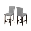 Monarch Dining Chair, Set Of 2, Counter Height, Upholstered, Kitchen, Dining Room