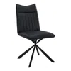 Monarch Dining Chair, Set Of 2, Side, Upholstered, Kitchen, Dining Room In Black