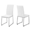 Monarch Dining Chair, Set Of 2, Side, Upholstered, Kitchen, Dining Room
