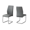 Monarch Dining Chair, Set Of 2, Side, Upholstered, Kitchen, Dining Room