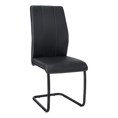 Monarch Dining Chair, Set Of 2, Side, Upholstered, Kitchen, Dining Room