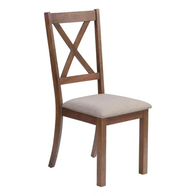 Monarch Dining Chair, Set Of 2, Side, Upholstered, Kitchen, Dining Room