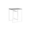 Monarch Dining Table, 32" Rectangular, Counter Height, Modern In Gray