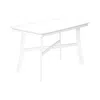 Monarch Dining Table, 48 Rectangular, Small, Kitchen, Dining Room In White
