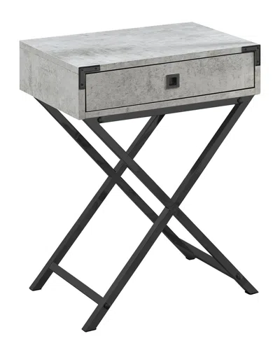 Monarch Specialties Accent Table In Grey