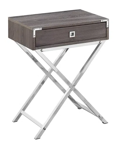 Monarch Specialties Accent Table In Taupe
