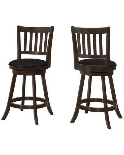 Monarch Specialties Barstool In Brown