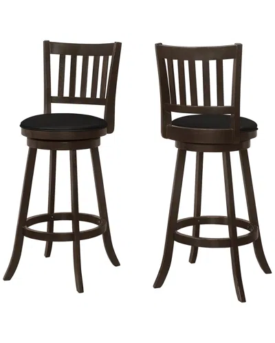 Monarch Specialties Barstool In Brown