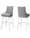Monarch Specialties Barstool In Grey