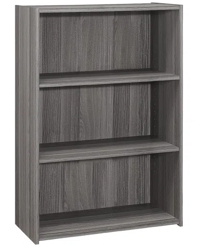 Monarch Specialties Bookcase In Grey