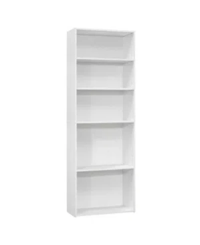 Monarch Specialties Bookcase In White