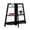 Monarch Specialties Bookshelf, Bookcase, Etagere, 3 Tier, 48h, Office, Bedroom, Brown Laminate In Black