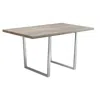 Monarch Specialties Dining Table, 60 Rectangular, Kitchen, Dining Room, Brown Laminate