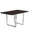 Monarch Specialties Dining Table In Brown