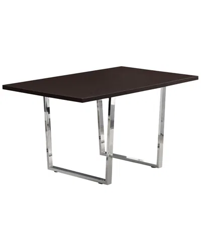 Monarch Specialties Dining Table In Brown