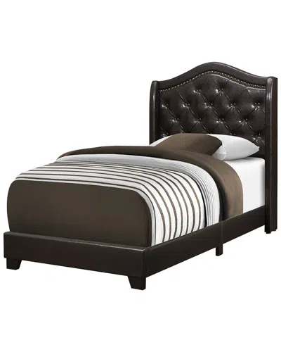 Monarch Specialties Bed In Brown