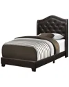 Monarch Specialties Discontinued  Bed In Brown