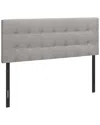 Monarch Specialties Headboard - Queen Size In Grey