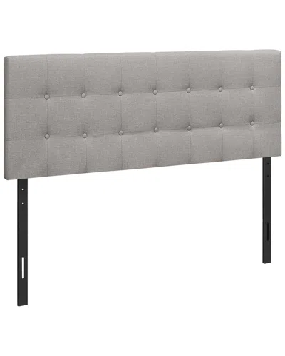 Monarch Specialties Headboard - Queen Size In Grey