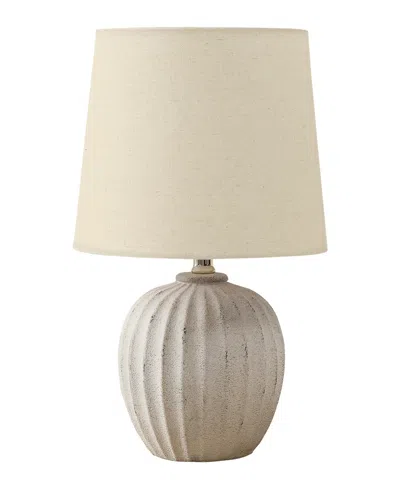 Monarch Specialties Lighting 19" Plastic Table Lamp In Neutral