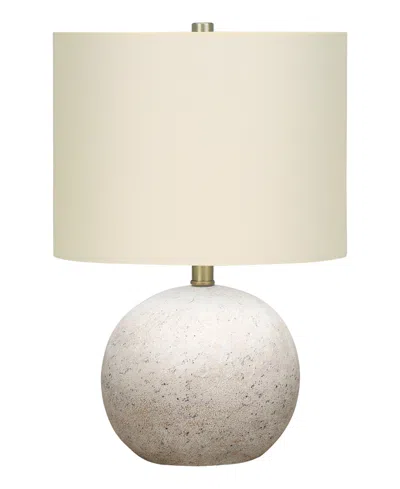 Monarch Specialties Lighting 20" Metal Table Lamp In Neutral