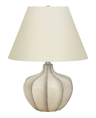 Monarch Specialties Lighting 21" Plastic Table Lamp In White