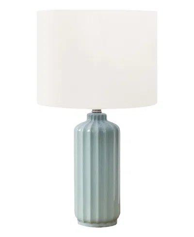 Monarch Specialties Lighting 23" Ceramic Table Lamp In Green