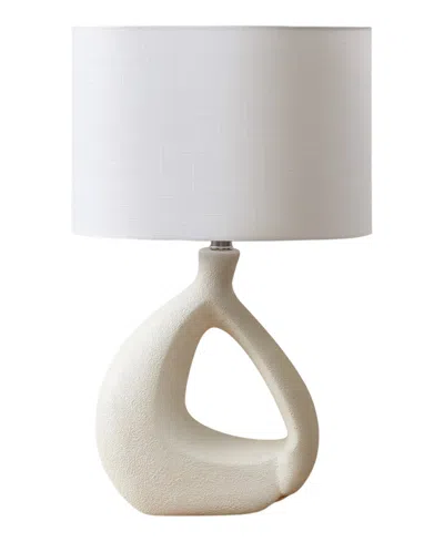 Monarch Specialties Lighting 23" Plastic Table Lamp In White